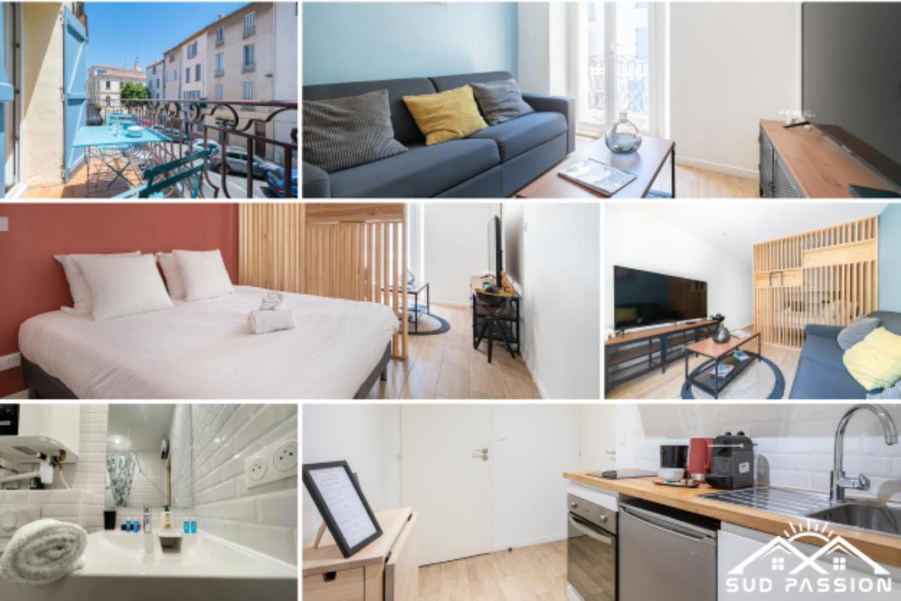 Sud Passion - Ferrer Nine - Cosy Avec Balcon Leilighet Gardanne Eksteriør bilde